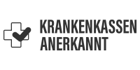 Logo Krankenkassen anerkannt